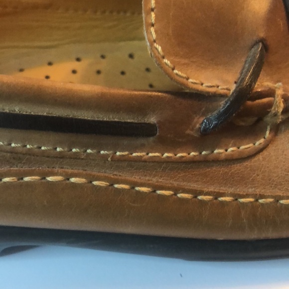 Men’s fall brown comfort Johnson Murphy 12m slip on slide driving loafers - Picture 6 of 12